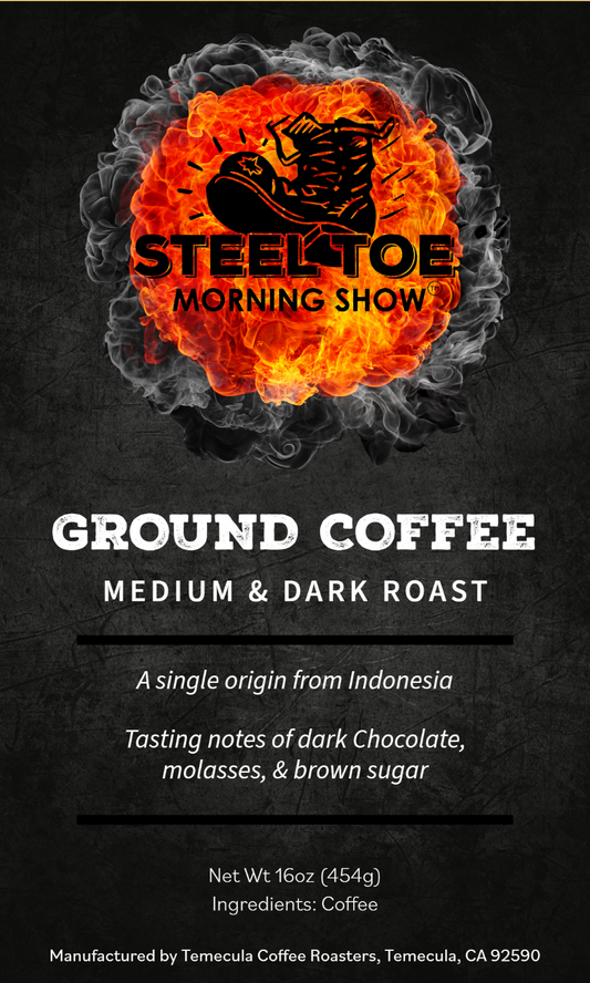 Steel Toe Coffee 1lb Ground