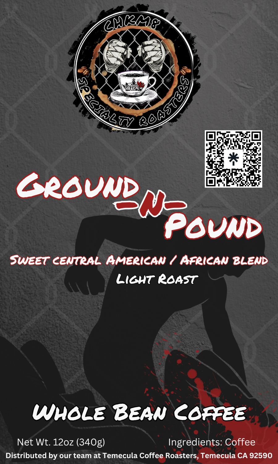 Ground -N- Pound Sweet Espresso Blend Whole Bean