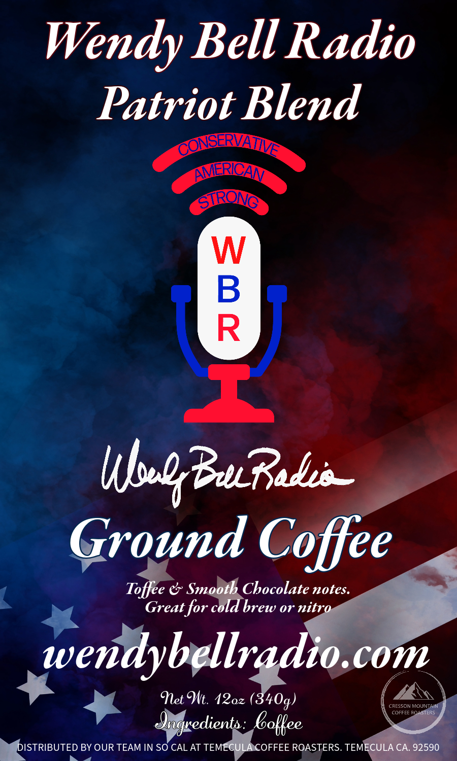 Wendy Bell Radio 12oz Ground Coffee